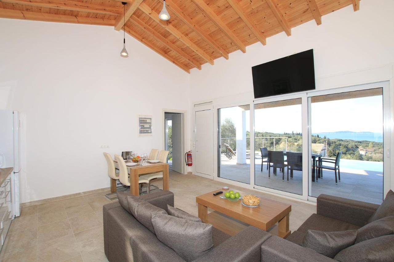 Sunset Sea View Villa 6 Аріллас Екстер'єр фото